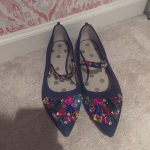 Boden, Amy, Embellished Flats, Size 42